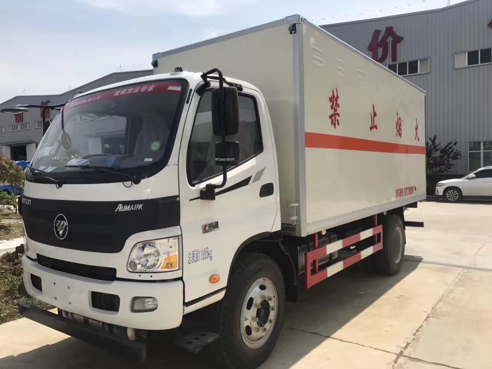 湖北程力福田歐馬可4噸爆破器材運輸車 (7)