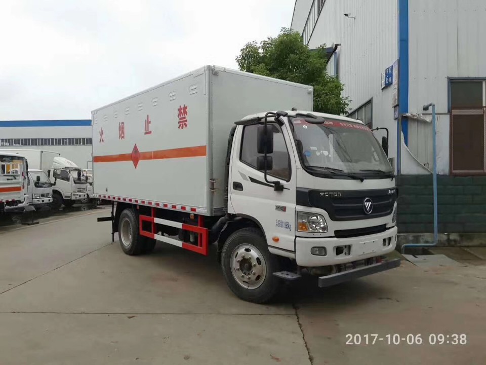 湖北程力福田歐馬可4噸爆破器材運輸車 (9)